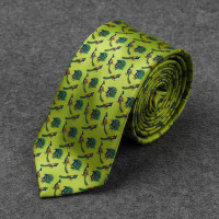 DANCING PEACOCKS NECKTIE