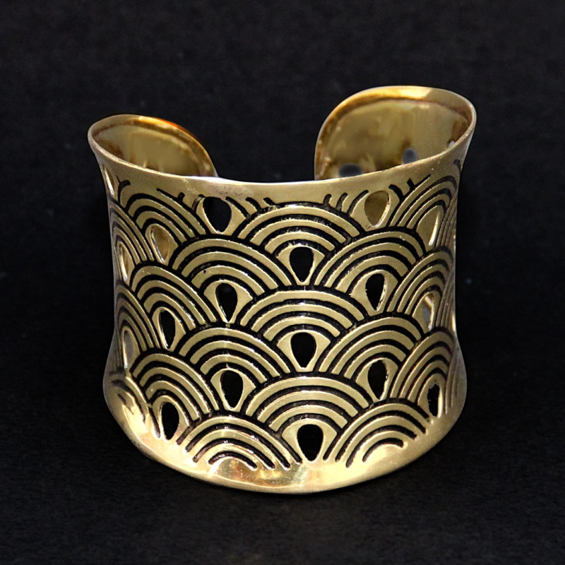 CUFF BRACELET BRASS