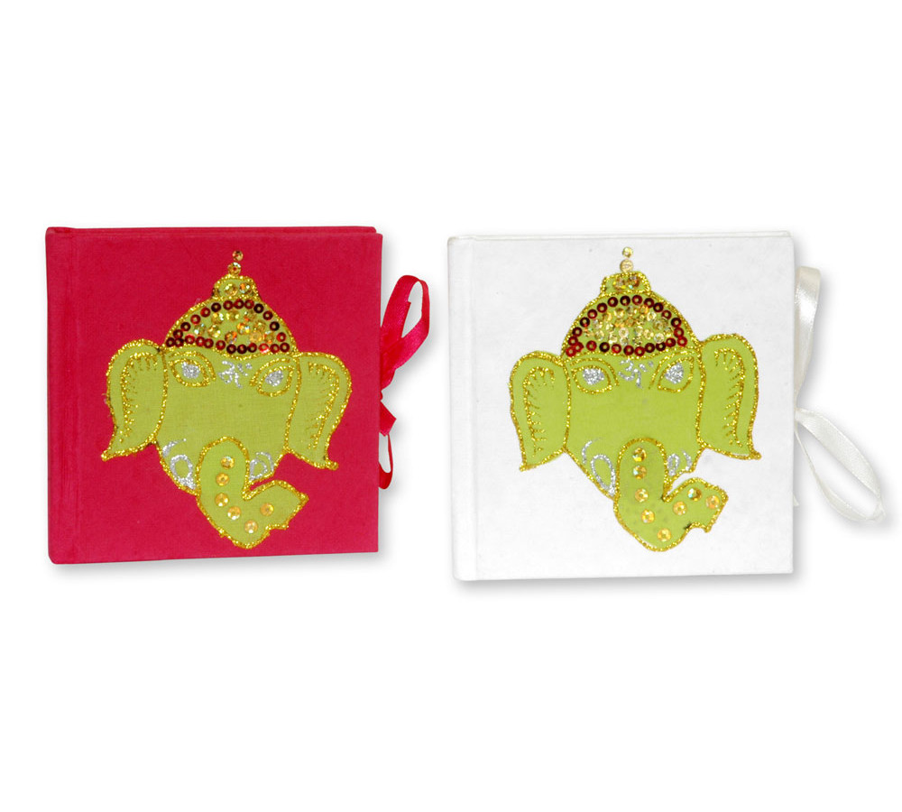 Set of 2 Tiny Journals, Elephants Set of 2 Tiny Journals, Elephants