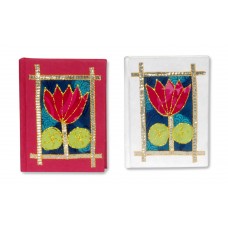 Set of 2 Tiny Journals, Flowers