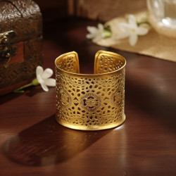 CUFF BRASS CUT WORK