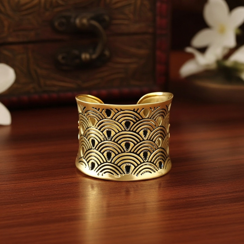 CUFF BRACELET BRASS