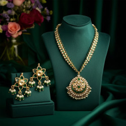KUNDAN JADAU NECKLACE SET