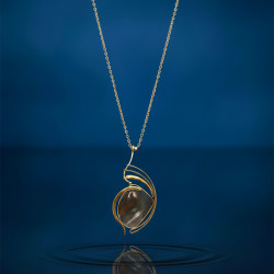 PENDANT BRASS WITH CHAIN