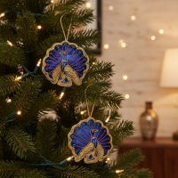 DANCING PEACOCK ORNAMENTS