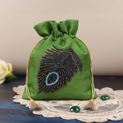 SMALL TISSUE COIN POUCHES