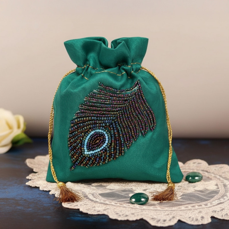 SMALL TISSUE COIN POUCHES