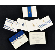 Cheel Note Card set of 5 with Box