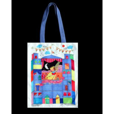 Blue City Ballerina Tote