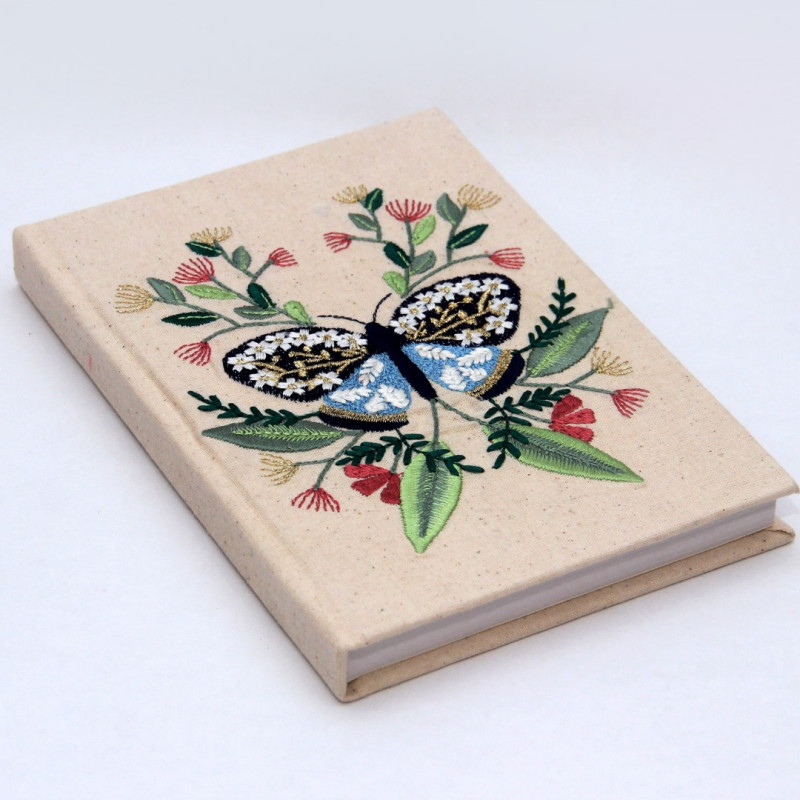 FLORAL COVER NOTEBOOK