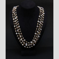 NECKLACE SHELLS PEARLS