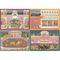 Notecard Folio Set, Royal Pastimes in the Gardens of Nagaur