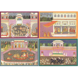 Notecard Folio Set, Royal Pastimes in the Gardens of Nagaur