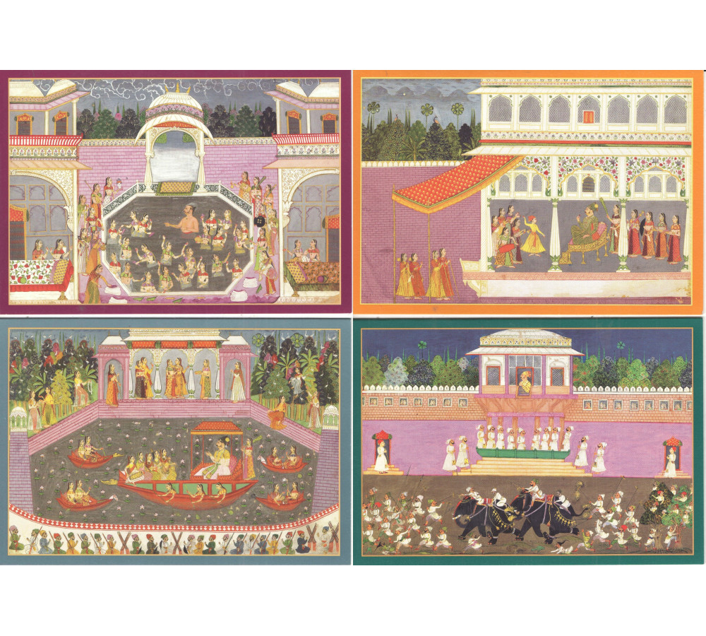 Notecard Folio Set, Royal Pastimes in the Gardens of Nagaur