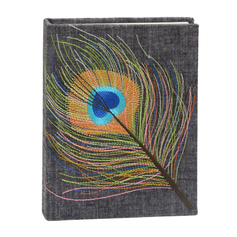 PEACOCK FEATHER NOTEBOOK